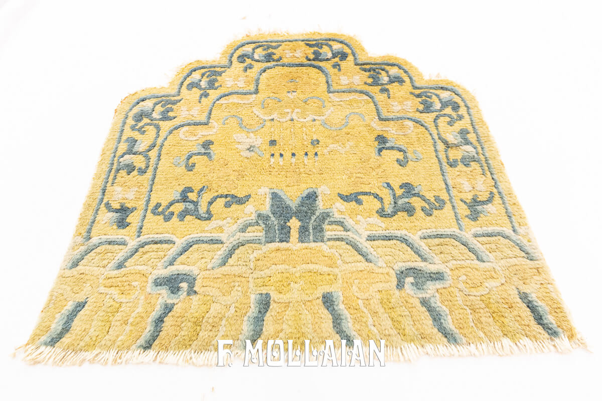 Antique Chinese Rug Ningxia Decorative n°:645107
